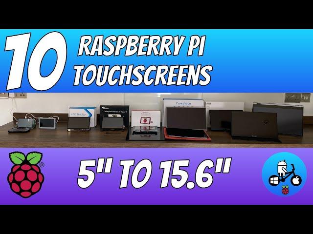 10 Touchscreen monitors for Raspberry Pi.