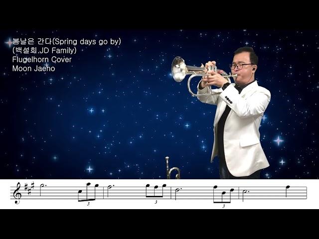 봄날은 간다(백설희.JD Family)Flugelhorn Cover Moon Jaeho