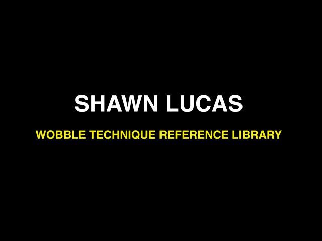 #6 - Shawn Lucas wobble technique reference library