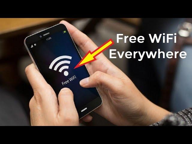 Free WiFi Anywhere Anytime!!