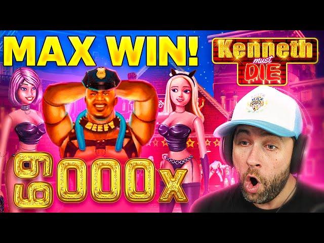 I got MAX WIN during a CRAZY DEGEN SESSION on KENNETH MUST DIE!! (Bonus Buys)