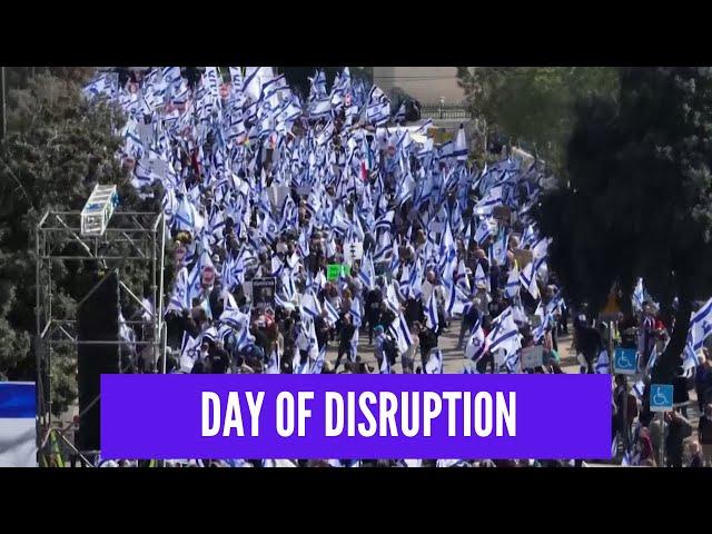 Israel’s Third Day of Disruption