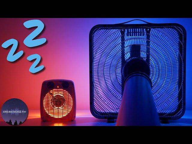 Heater & fan noise through a tube for deep sleep - Black screen after one hour