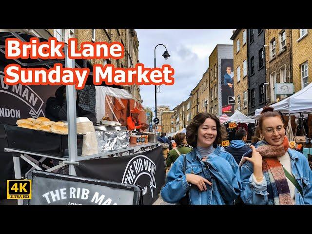 BRICK LANE MARKET London 4K