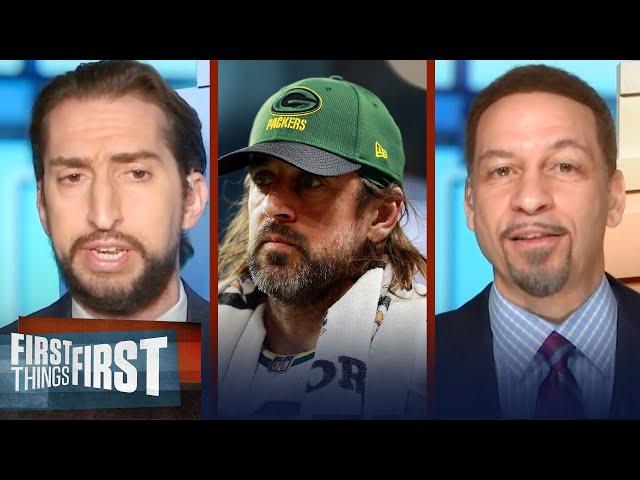 Why would Aaron Rodgers dare join Patrick Mahomes' division? — Nick | NFL | FIRST THINGS FIRST