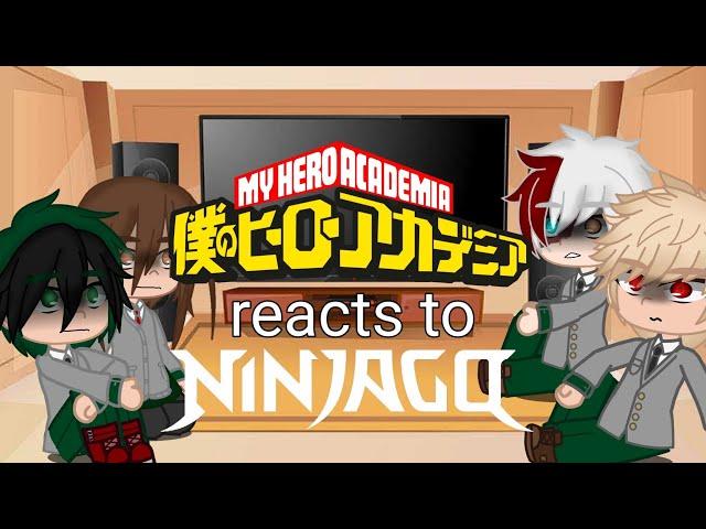 mha reacts to Ninjago//Ninjago+mha//