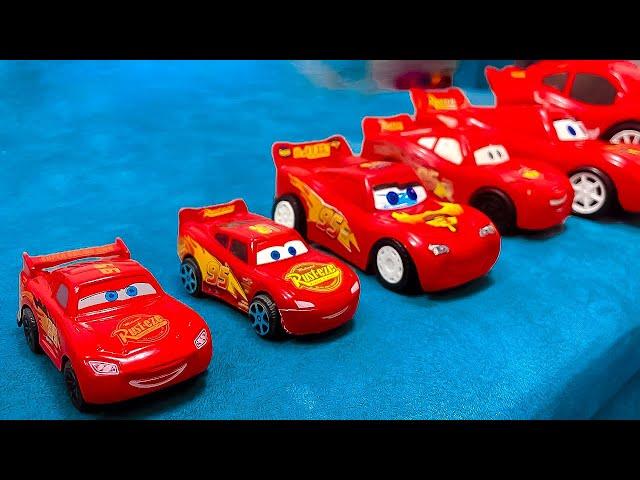 Looking for Disney Pixar Cars On the Rocky Road : Lightning Mcqueen, Chick Hicks, King, Francesco