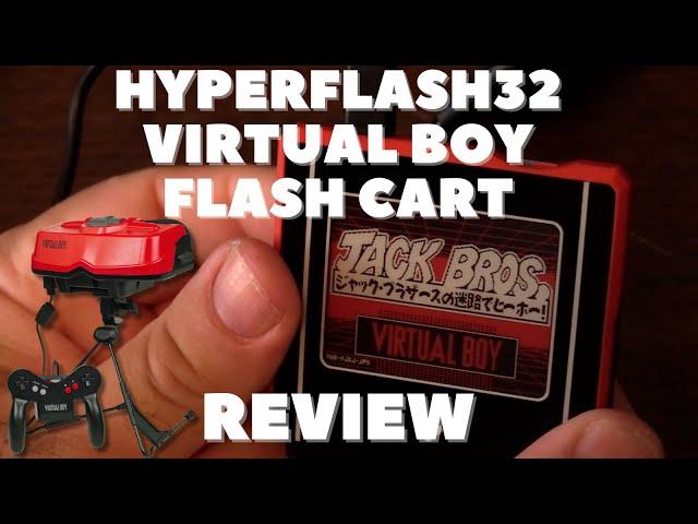 HyperFlash32 eInk Virtual Boy Flash Cart Review - Gamester81