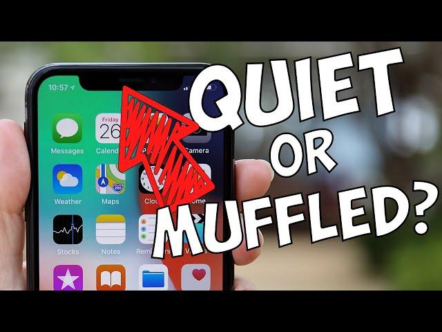 QUIET OR MUFFLED IPHONE EAR SPEAKER HACK - iPhone speaker cleaning tutorial