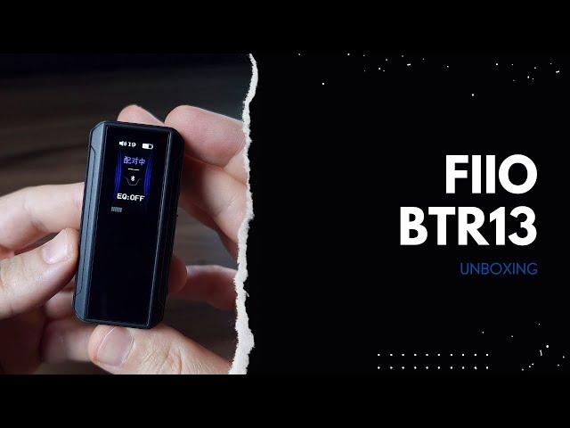 FiiO BTR13 - Unboxing