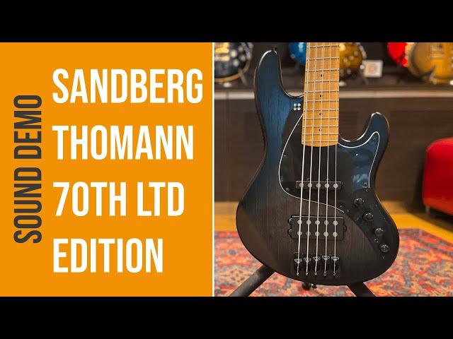 Thomann 70th Anniversary Limited Edition Basses: Sandberg California TM SL