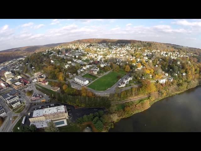 Oil City, PA - Aerial View