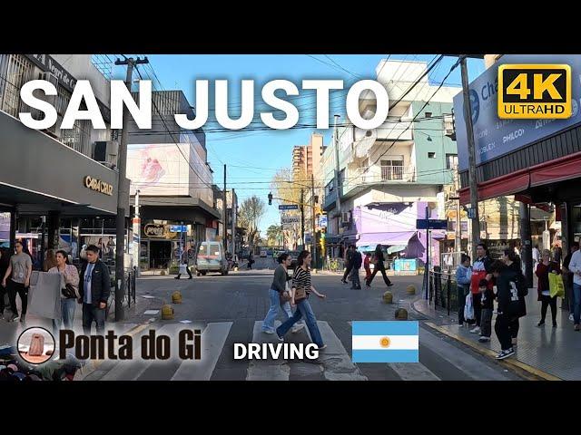 Cada día MÁS GRANDE - ASÍ está HOY la CIUDAD CORAZÓN de LA MATANZA #driving 2024 SAN JUSTO-ARGENTINA