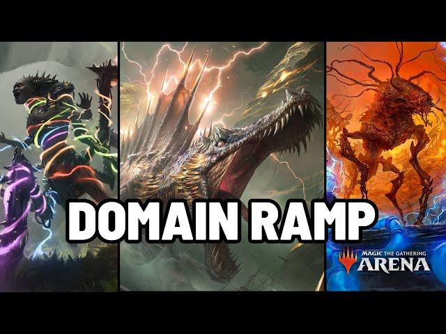 5 Color Ramp Into BOMBAS! | MTG Arena Standard Ranked