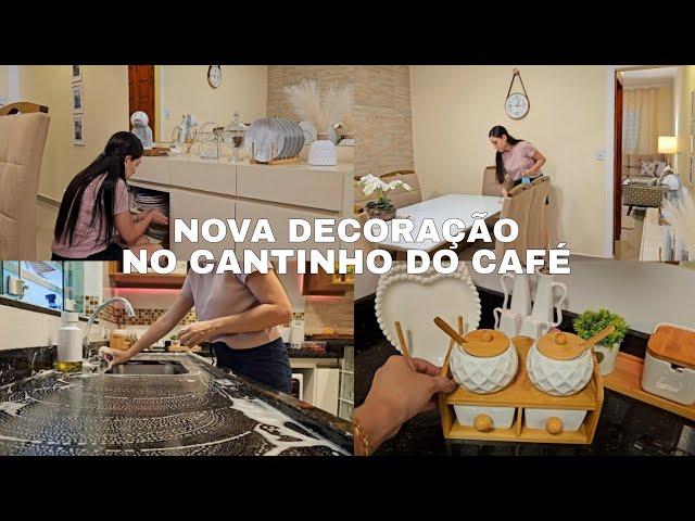 FAXINA NA COZINHA| nova decoração, limpeza e organização, comprinhas