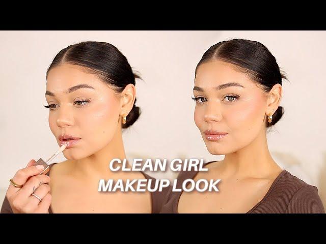 Theclean girl makeup look