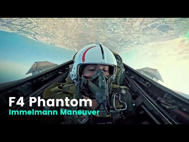 Phantom F4 Max Climb & Immelmann Maneuver | Incredible Iranian Pilot Skill