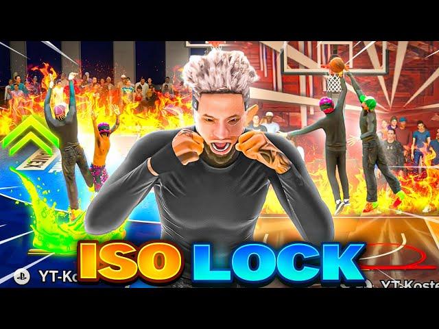 I Found The BEST ISO LOCK BUILD In NBA 2K25! LEGENDARY DEFENSIVE BADGES + 93 STRENGTH!