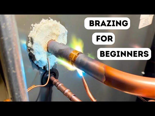 How To Braze AC Copper Lines With Nitrogen