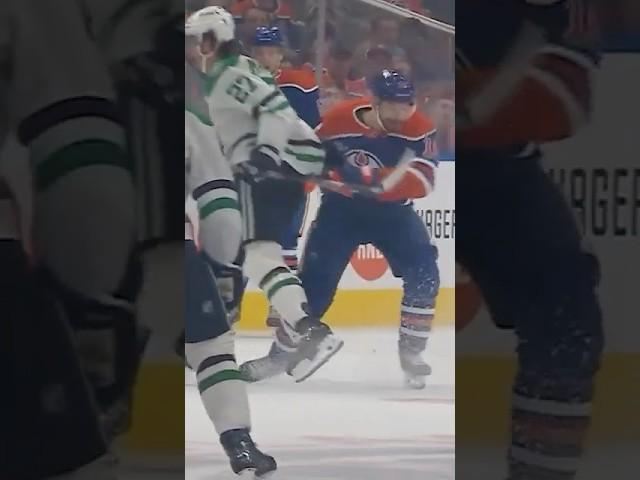 Zach Hyman Was Injured On This Hit By Mason Marchment 