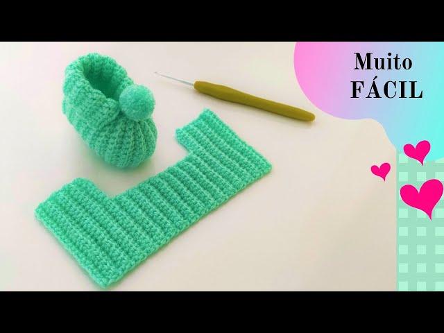 BABY CROCHET BOOTS STEP BY STEP