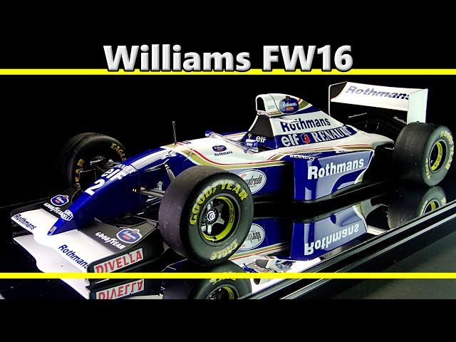 Williams FW16 / Ayrton Senna / FUJIMI 1/20 Formula1 / Scale Model / full build / F1 / ASMR
