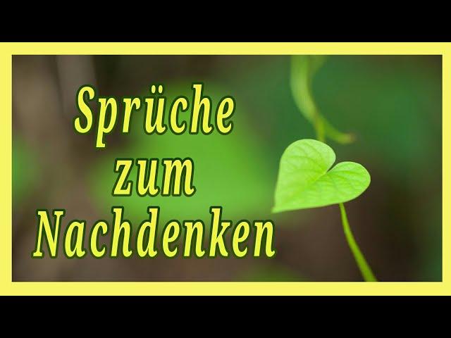 20 Sprüche zum Nachdenken   * Julebuergerfee