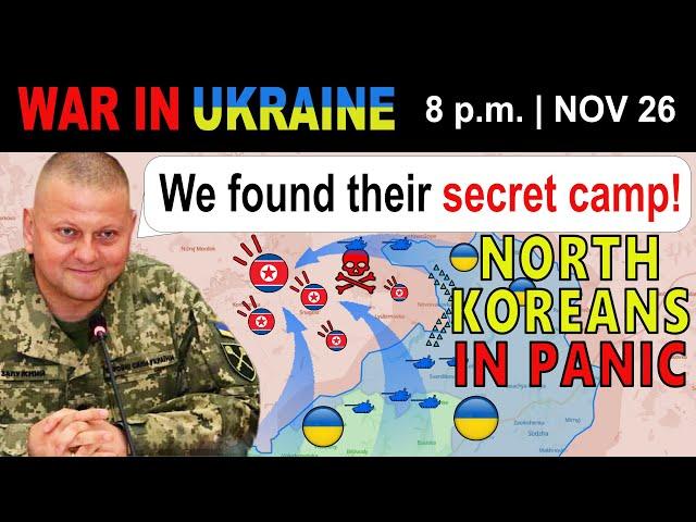 26 Nov: LEAKED FOOTAGE: North Koreans OPERATE IN KURSK’S FORESTS | War in Ukraine Explained