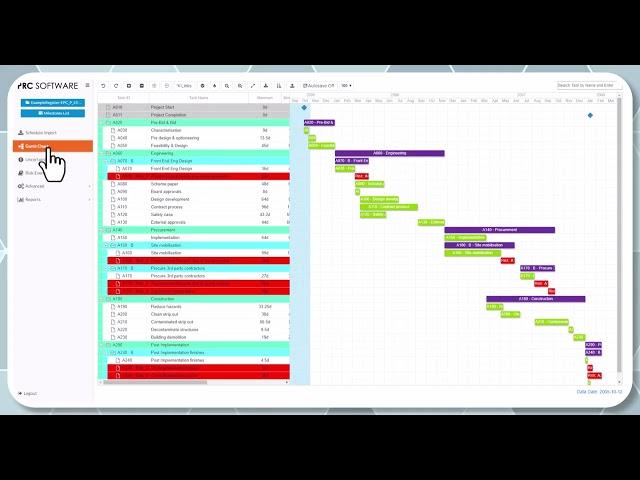 Tempus (Schedule Risk Analysis) Tutorial #1: Basic Navigation & Milestone Selection
