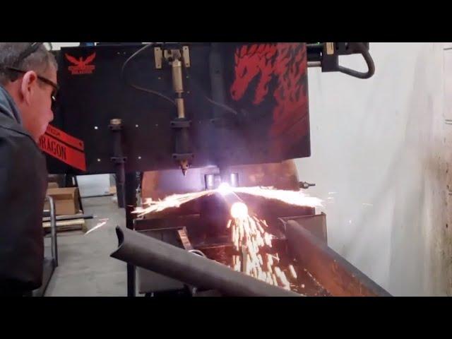 Bendtech Dragon A400 Tube and Pipe CNC Plasma Cutter