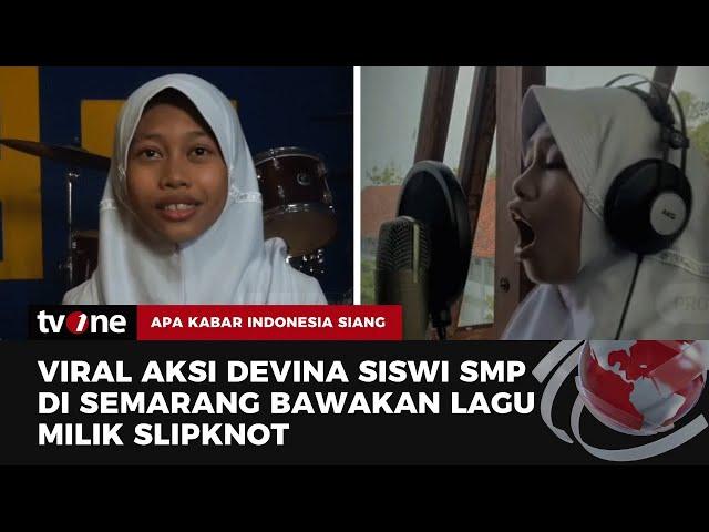 Siswi SMP di Semarang Punya Suara Unik dan Dijuluki dengan "Gadis Metal" | AKIS tvOne
