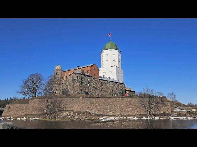 【4K HDR】️Выборг・Большая прогулка・Достопримечательности・Путешествие по России・Алексей Михайлов