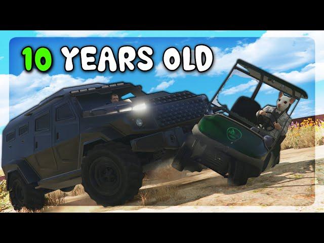 Playing a 10 Year Old Map in GTA 5