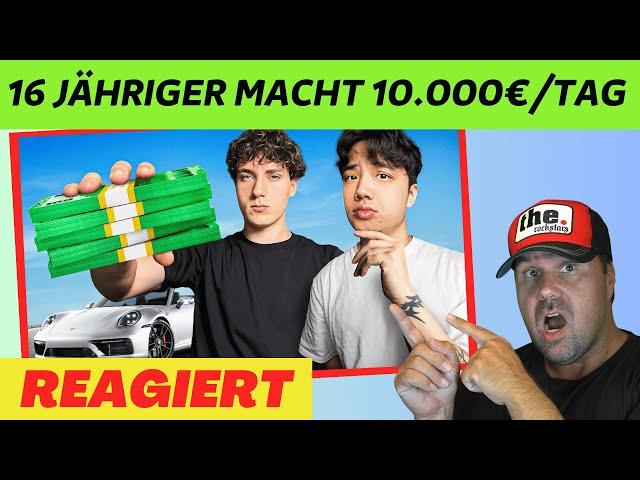 16-Jähriger Schüler verdient 10.000€ am Tag - Sein Geheimnis enthüllt! | Michael reagiert SELTIX