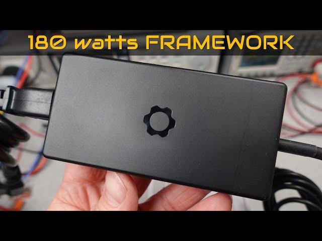 FRAMEWORK 180 watt USB-C Power Adapter REVIEW AND TEST