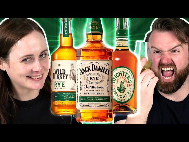 Irish People Try American Rye Whiskey