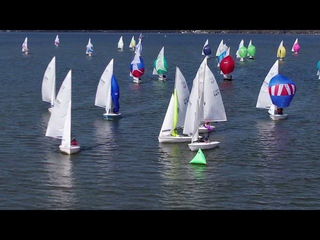 Flying Scot Leeward Mark Rounding - Lake Eustis 2022