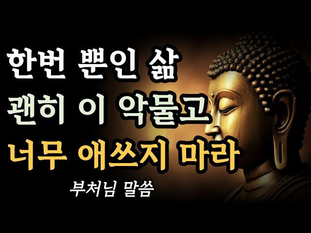 석가모니 명언ㅣ인생조언 생각이 많고 예민한 사람ㅣ삶의 질을 높이는 방법ㅣ한 살이라도 어릴 때 이걸 하세요ㅣ매일 들으세요ㅣ삶이 힘들고 지칠 때 ㅣ부처님 ㅣ불교 ASMR ㅣ수면