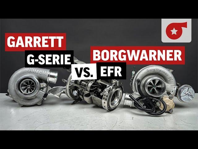 BorgWarner EFR vs. Garrett G Serie - Vergleich der Turbo Spitzenklasse!