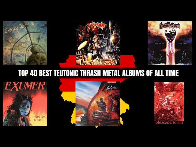 Top 40 Best Teutonic Thrash Metal Albums Of All Time