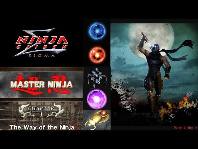 Ninja Gaiden Sigma - Chapter 1 "Master Ninja Difficulty"