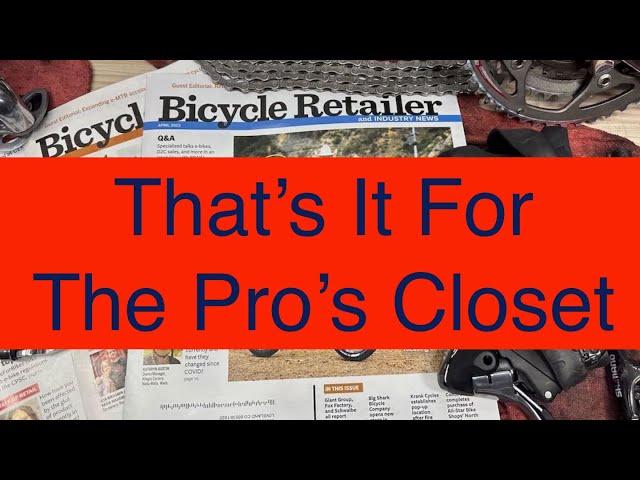 Breaking News! The Pro's Closet - GOING OUT OF BUSINESS