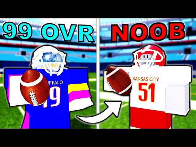 99 OVERALL Goes UNDERCOVER as a NOOB in Football Fusion 2!