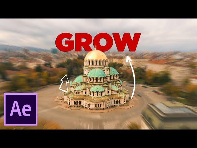 Grow a Building Effect in AFTER EFFECTS | After Effects Tutorial 2023