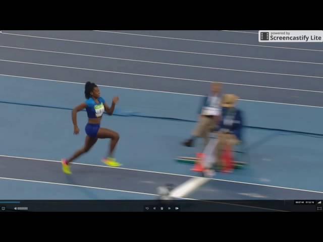 Keturah Orji  14.71m  (48-3.25)   American Record   Triple Jump  SLOW MOTION