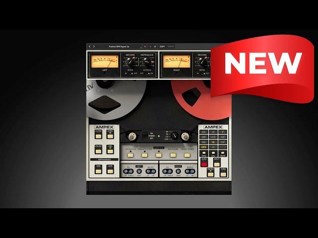 【New UAD Native VST!】Best Tape Effect Plugin? Ampex ATR-102 Mastering Tape Recorder, Universal Audio
