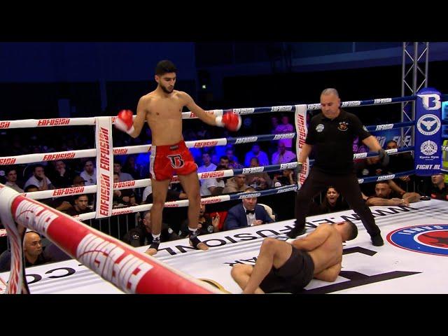 The Head Kick Knockout At Enfusion 142! Adil Mouzouri vs Marouane Elkass