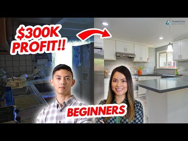 House Flipping BEGINNERS - $300K Profit - Start to Finish, Before and After, Partnership & Numbers