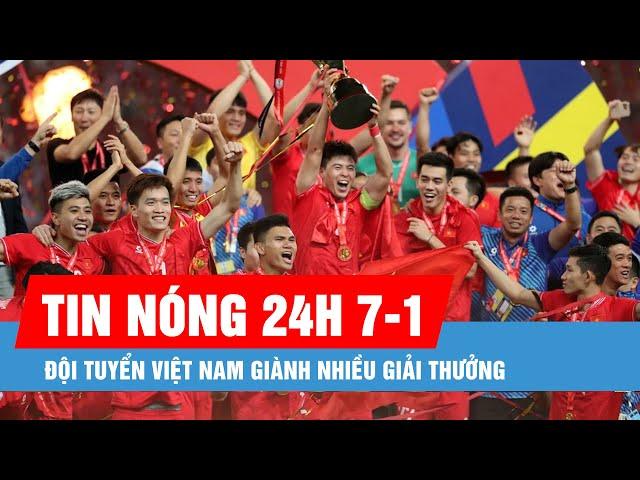 Tin nóng 24H ngày 7-1: Đội tuyển Việt Nam giành nhiều giải thưởng tại ASEAN Cup 2024