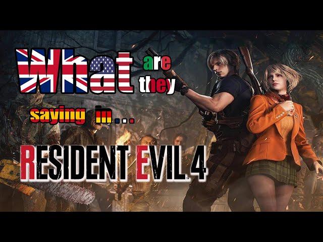 What are they Saying in Resident Evil 4 Remake? - Duelscreens